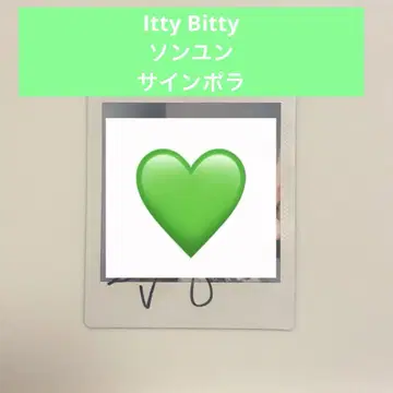 n.SSign 성윤 사인 포함 폴라로이드 Itty Bitty