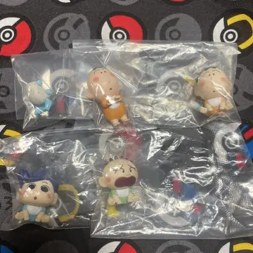 짱구는 못말려 가챠 아기 4점