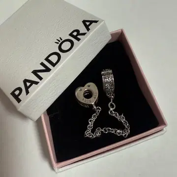 Pandora 하트 체인 참