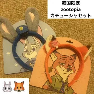한국 한정판 zootopia 머리띠 세트