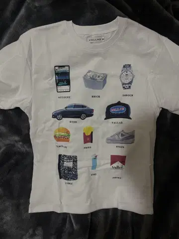 vallad item 티셔츠 가격 인하 가능