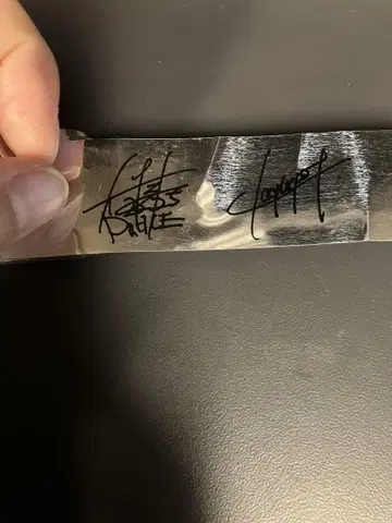 쿠도 다이키 x claquepot 투맨 라이브 은색 테이프 약 50cm