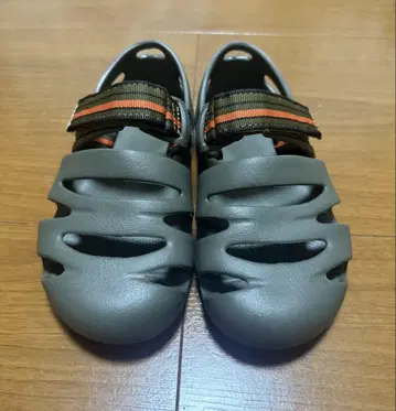 미사용급 몽벨 캐니언 샌들 다크카키 22cm