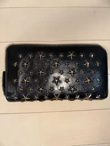 [레어] JIMMY CHOO 장지갑 3색 스타 스터드