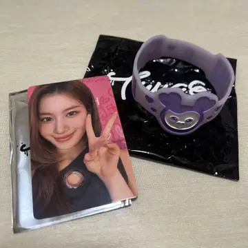 TWICE 사나 러버 밴드 특전 트레이딩 카드