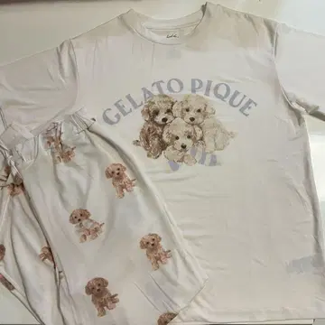 gelato pique 상하의 세트