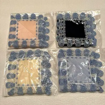 치카자와 레이스 도라에몽 손수건 4매 세트