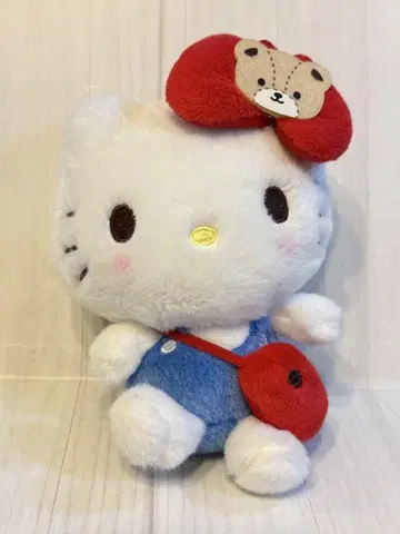 헬로키티 봉제 인형 키체인 오모토다치 코디 2022년 산리오