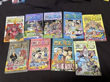 원피스 ONEPIECE 9권 세트 모두 초판 오비 포함 다수 코믹 뉴스