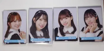 히나타자카46 브로마이드 네이비 산타 의상 84매 세트 묶음 판매
