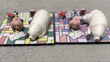 스파이 패밀리 피규어 제일복권 아냐와 본드 라스트원 2종 세트