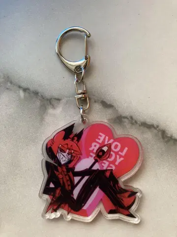 Hazbin Hotel Alastor 아크릴 키링 아크링 키링