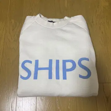 [ SHIPS ] 화이트 로고 트레이너 미사용품 새상품