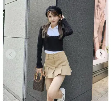 Randy 스커트 택 포함 미사용 새상품 M