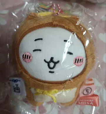 치이카와 시가라키 너구리 봉제 인형 키링