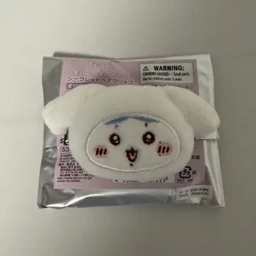 치이카와 산리오 시크릿 헤어 클립 하치와레 시나모롤