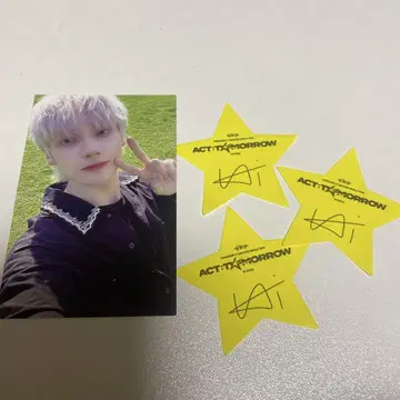 TXT MOAZONE 트레이딩 카드 휴닝카이 서울콘