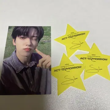한국 TXT ACT : TOMORROW MOAZONE 수빈 트레이딩 카드