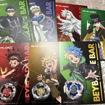 BEYBLADE BAR 혜택 엽서 베이블레이드X