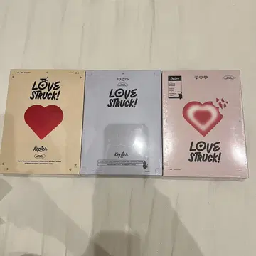 Kep1er LOVESTRUCK 앨범 3 형태 미개봉