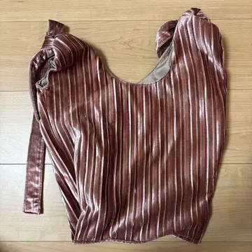 핑크 벨로아 숄더백