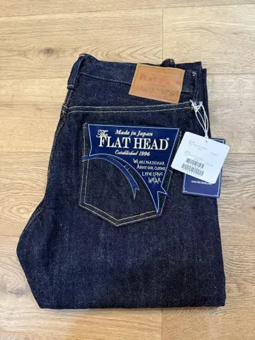 The Flat Head 3205Z-20oz 플랫 헤드 데님 청바지