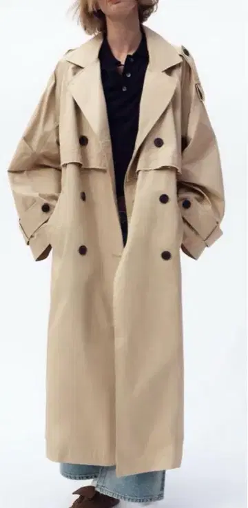 ZARA 엑스트라 롱 트렌치코트