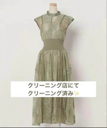 스나이델 스위칭 레이스 드레스