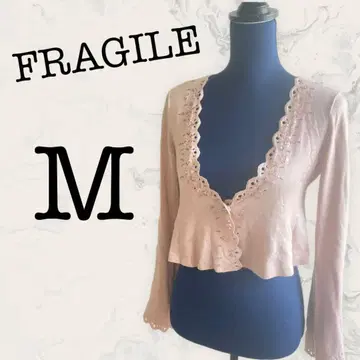 [ FRAGILE ] FRAGILE 크롭 가디건 M 삼양상회 컨디션 최상