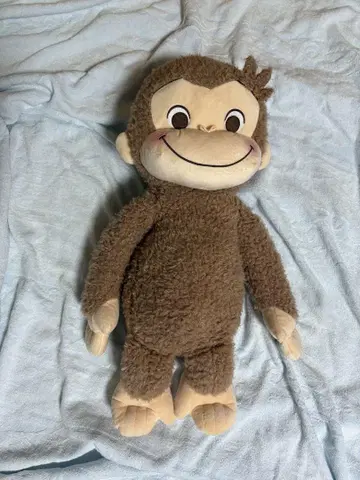아기 원숭이 조지 봉제 인형 약 30cm