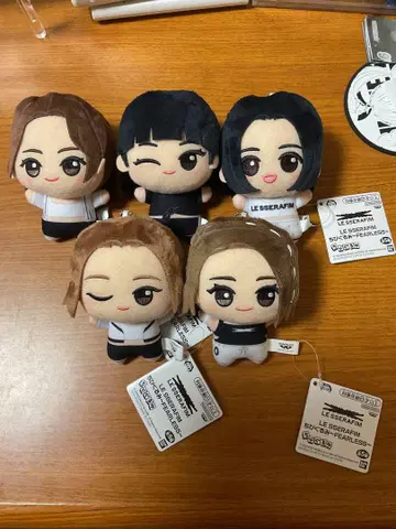 LESSERAFIM SD 인형 FEARLESS 전5종 풀세트