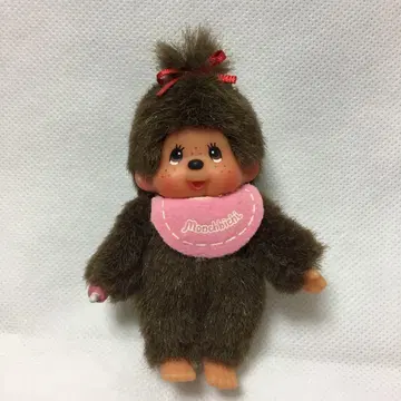 레어! 세키구치 몬치치 쨩 핑크 턱받이 몬치치 마스코트