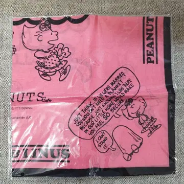 피넛 카페 반다나 손수건