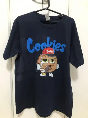 Cookies 티셔츠 네이비 M 미국