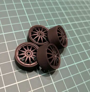 아키 님 의뢰품 22.5mm 슈퍼 하드 PP 핀 휠 포함