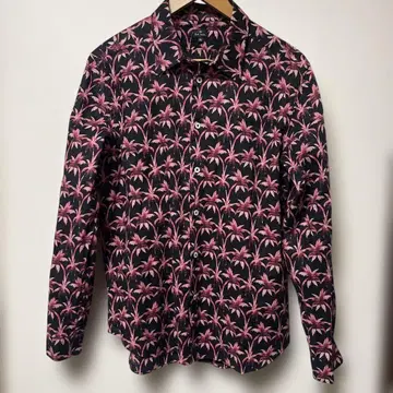 Paul Smith 야자수 올 패턴 셔츠 사이즈 XL