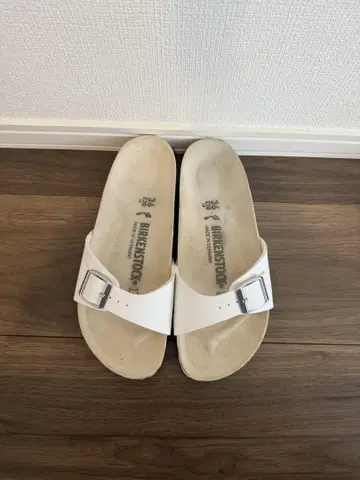 36 화이트 버켄스탁 마드리드 Madrid BIRKENSTOCK