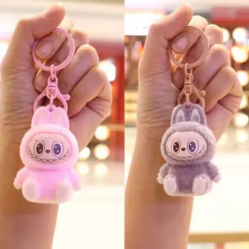라부부 컬러풀 마스코트 키링 2세트