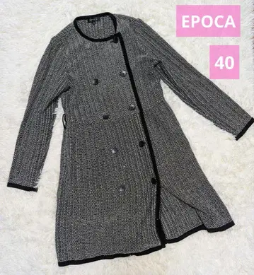 EPOCA 에포카 더블 브레스트 트위드 원피스 40 L 사이즈 상당