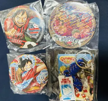 ONE PIECE 원피스 루피 캔뱃지 원작 그림 키링
