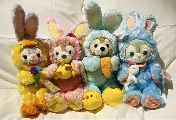 [새상품/더피 프렌즈] 부활절 2018 홍콩 봉제 인형 택 포함