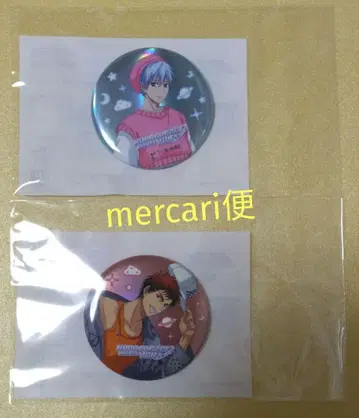 쿠로코의 농구 KUROCORZET 오로라 캔뱃지 쿠로코&카가미 세트