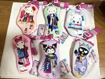 산리오 퓨로랜드 라이브 캐릭터 숄더백 6종 6점 프라이스