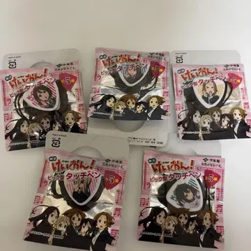 케이온! 피크형 터치 펜 전5종 세트