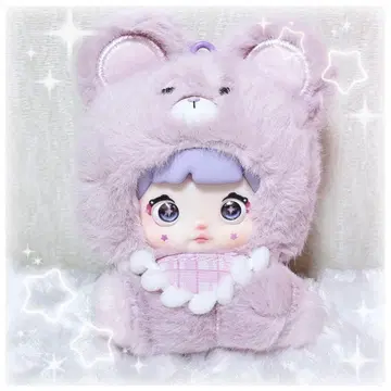 [정품] Nommi 미호 Berry Baby 보라색 곰
