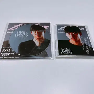 호크스 반도 유고 아크릴 코스터 아크릴 스탠드 세트