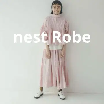 [새상품급] nest Robe 별주 MY PUFFY BLOUSE 핑크
