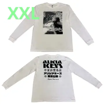 새상품 XXL 알리시아 키스 Alicia keys 투어 썸머 소닉 긴팔