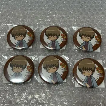 은혼 캐릭터 팝 스토어 캔뱃지 SD 오키타 소고 세트