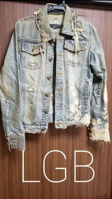 레어 LGB 데님 자켓